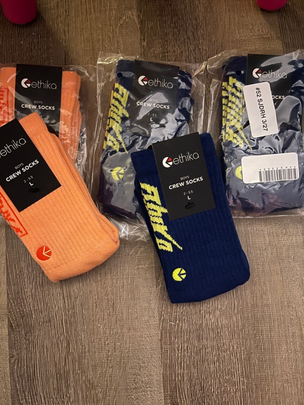 New Boys Ethika socks